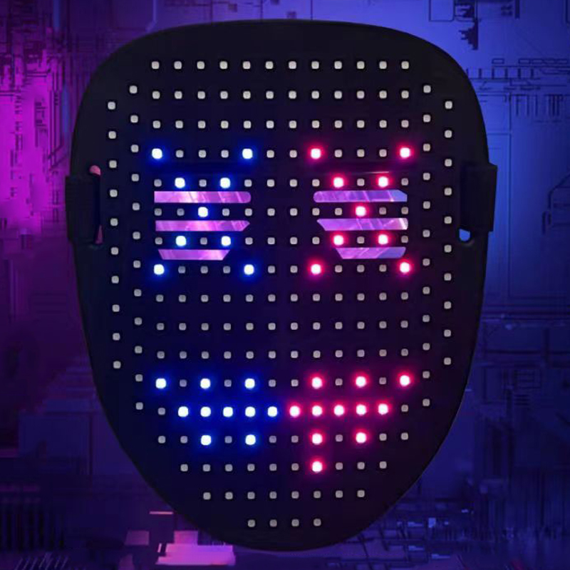 LED masker met sensor - USB oplaadbaar - Afbeelding 5