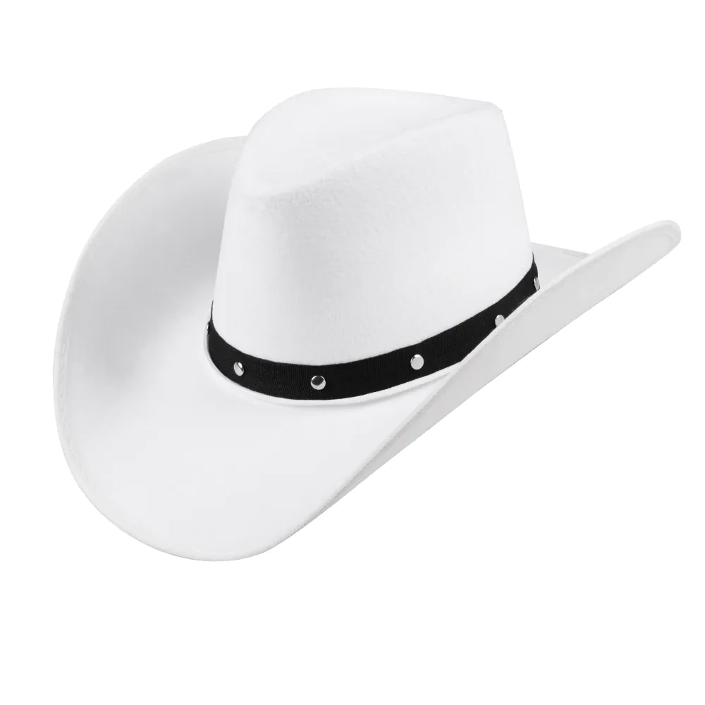 Cowboy hoed wit