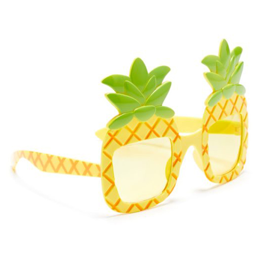 Feestbril ananas - Afbeelding 2