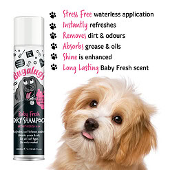 Alternative view of Bugalugs Baby Fresh droogshampoo voor honden 200 ml