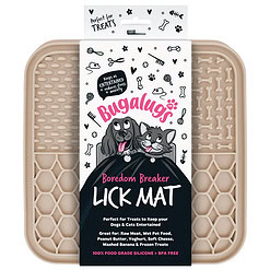 Bugalugs likmat voor honden en katten - Beige