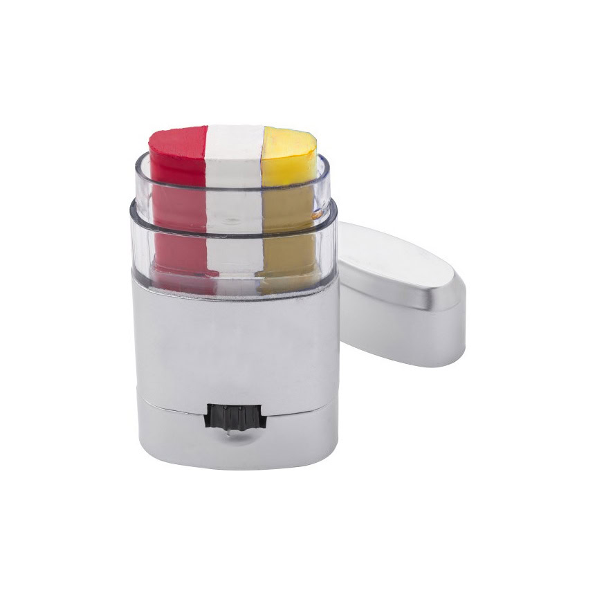 Schminkstick Oeteldonk rood/wit/geel