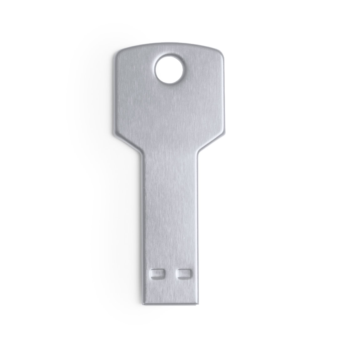 USB stick sleutel met een opslagcapaciteit van 16GB - Zilver - Afbeelding 2
