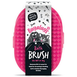 Alternative view of Bugalugs Bath Brush dierenborstel voor honden en katten - Roze