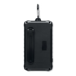 Alternative view of Solar powerbank met dynamo 8000 mAh zwart