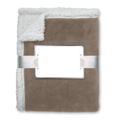 Alternative view of Fleece deken 150 x 120 cm khaki