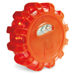 Alternative view of Alarmlamp voor in de auto 5 LED rood/transparant