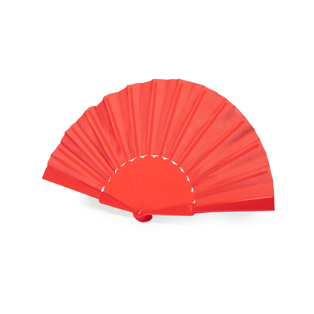 Handwaaier RPET rood - Afbeelding 2