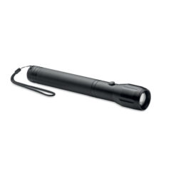 Grote zaklamp aluminium zwart