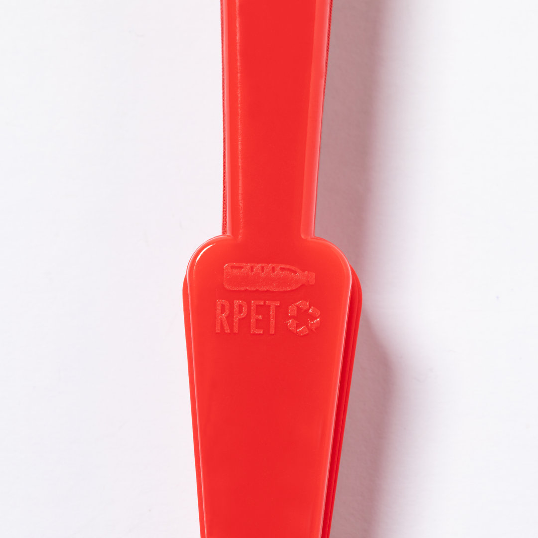 Handwaaier RPET rood - Afbeelding 7