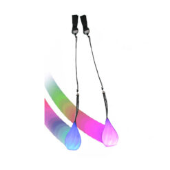 Alternative view of LED POI-ballen druppelvormig multicolor - 2 stuks