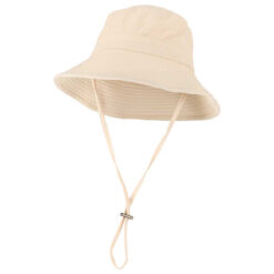 Sarlini bucket hat met verstelbaar koord beige