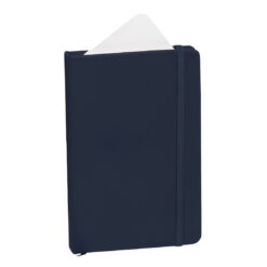 Notitieboek A6 imitatieleer marineblauw