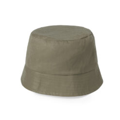 Bucket hat katoen khaki