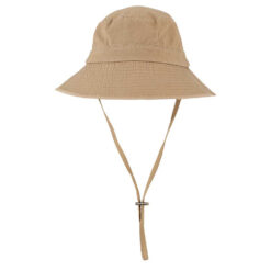 Alternative view of Sarlini bucket hat met verstelbaar koord bruin