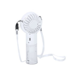 Handventilator met vernevelaar USB oplaadbaar - Wit