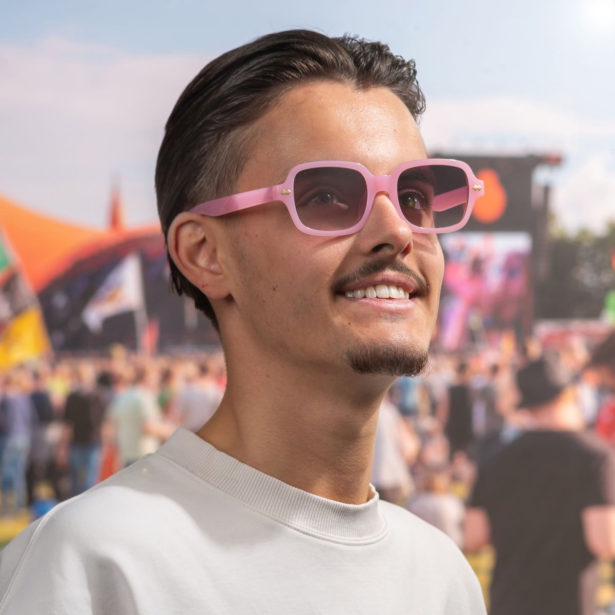 Classic model zonnebril roze - Afbeelding 3