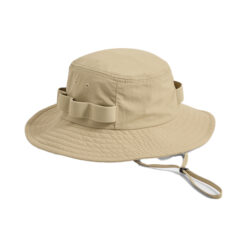 Beechfield nylon safarihoed met UPF50+ bescherming - Beige - Maat L/XL