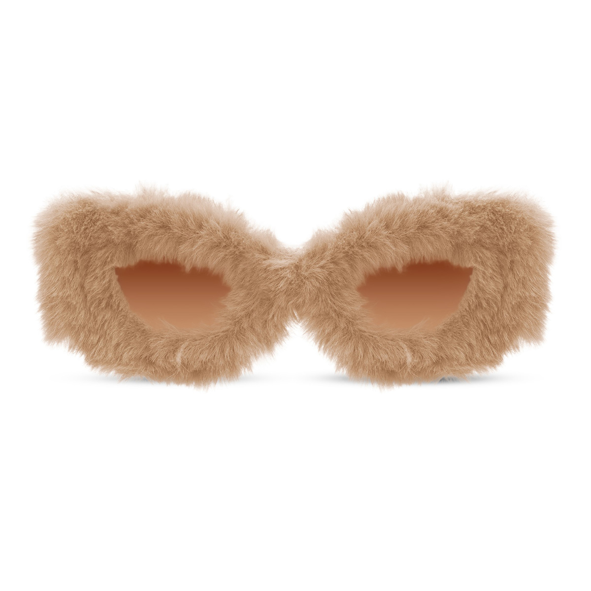 Pluche zonnebril classic model - Bruin - Afbeelding 2