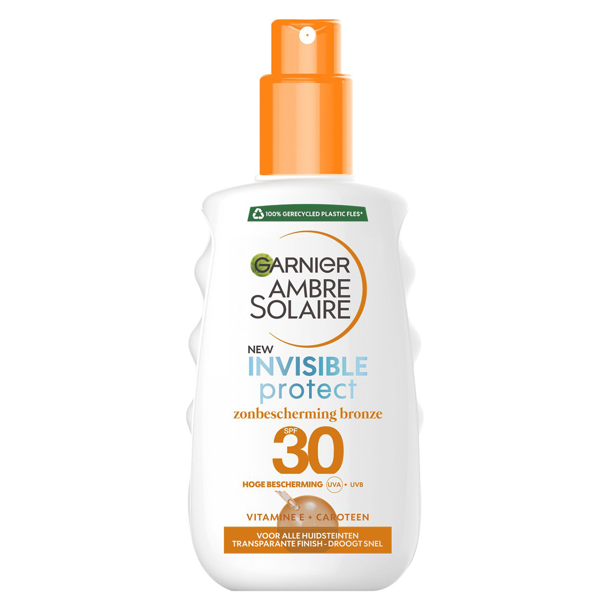 Garnier Ambre Solaire Invisible Protect zonnebrandspray Bronze SPF 30 200 ml