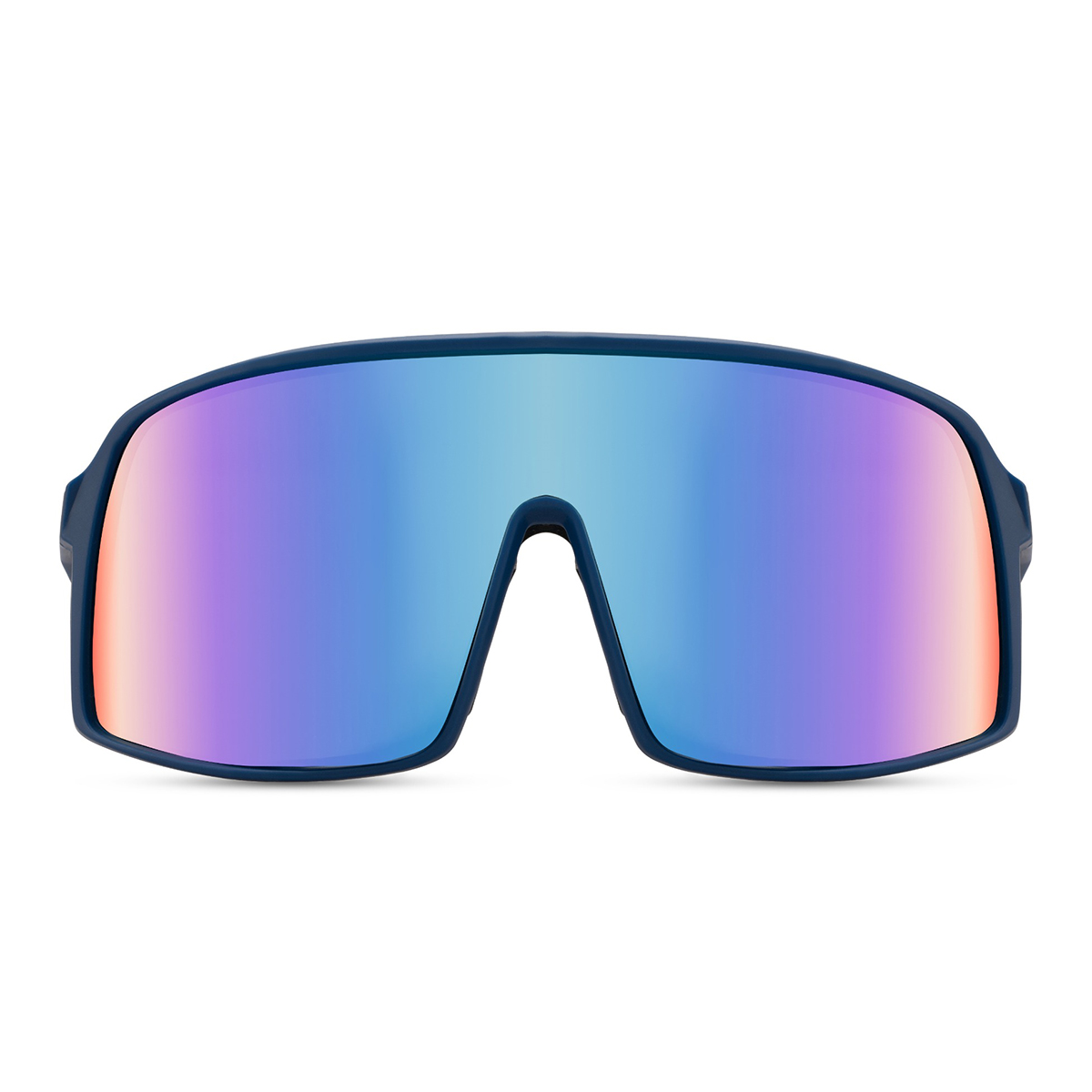 Blauwe sport zonnebril - Blauwe glazen - Afbeelding 2