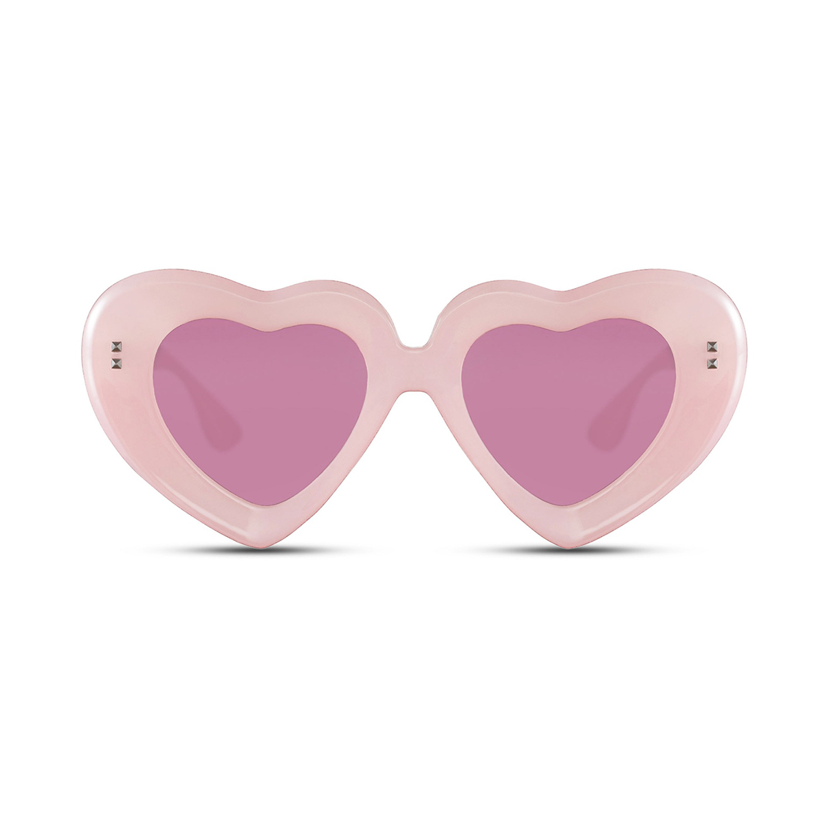 Hartjes zonnebril roze - Met roze glazen - Afbeelding 2