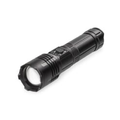 Campfest oplaadbare LED zaklamp met SOS-modus 5000 mAh - Zwart