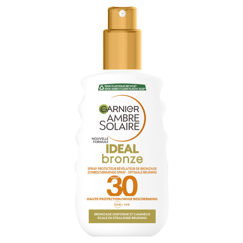 Garnier Ambre Solaire Ideal Bronze zonnebrandspray SPF 30 200 ml
