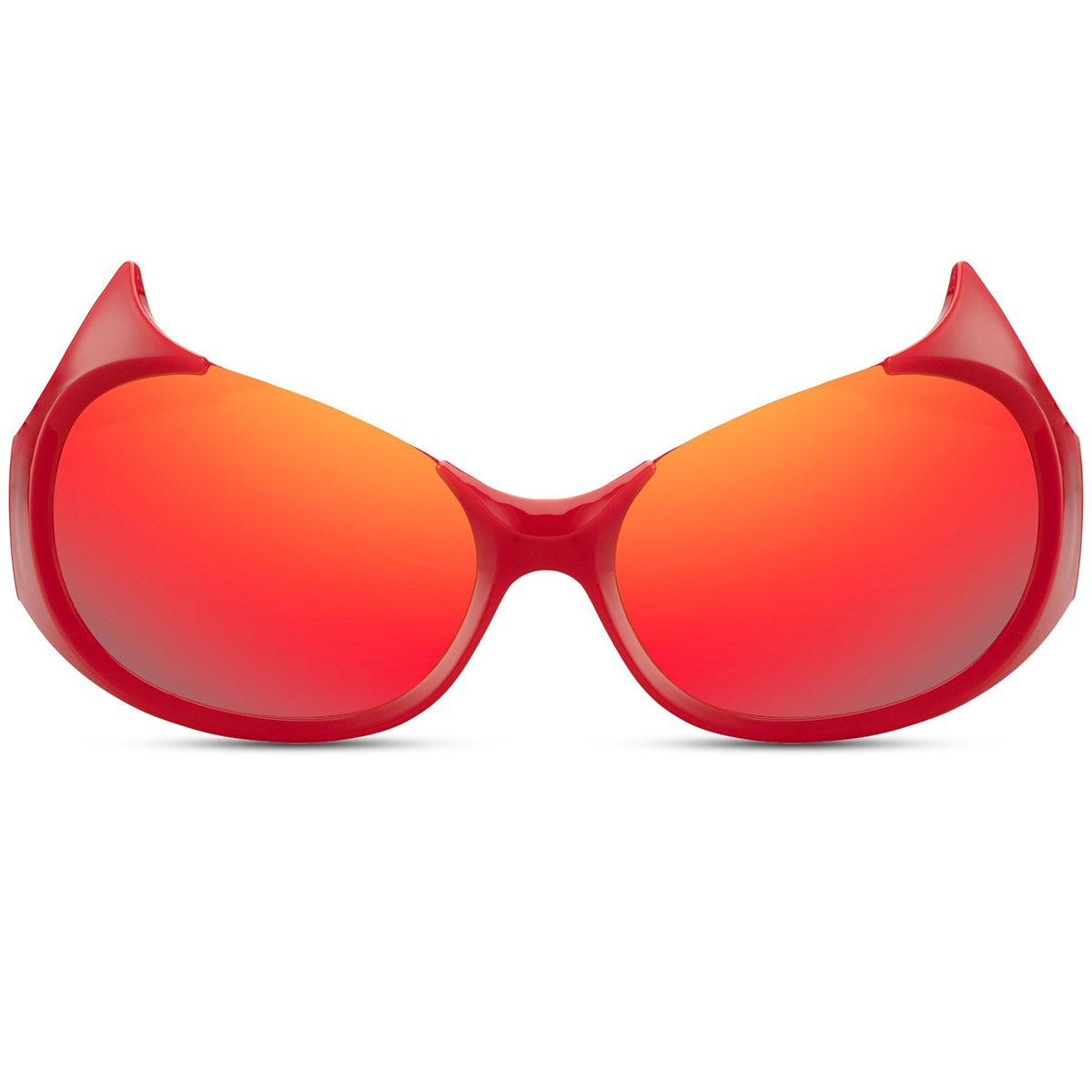 Halloween zonnebril duivel rood - Afbeelding 2