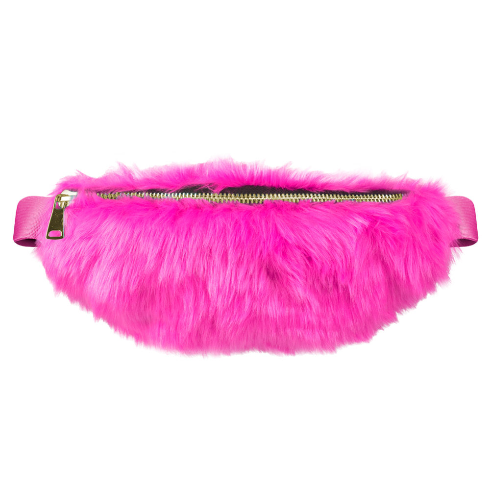 Heuptasje pluche roze - Afbeelding 2