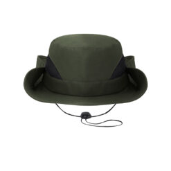 Alternative view of Safari hoed met mesh - Jungle green