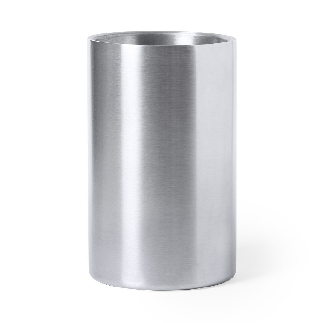 Flessenkoeler RVS zilver - Afbeelding 2