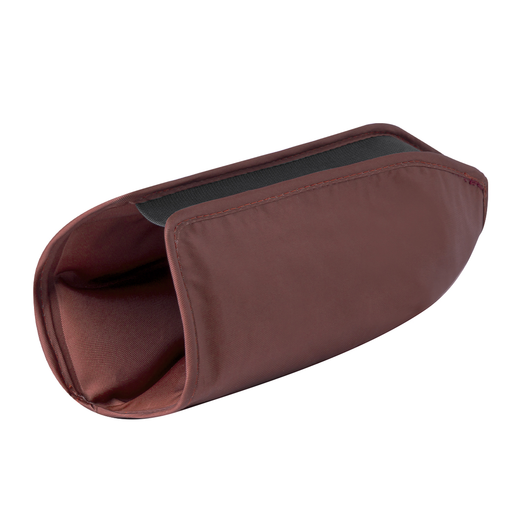 Flessenkoeler elastisch polyester bordeauxrood - Afbeelding 4