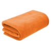 Polar fleece deken 150 x 120 cm oranje