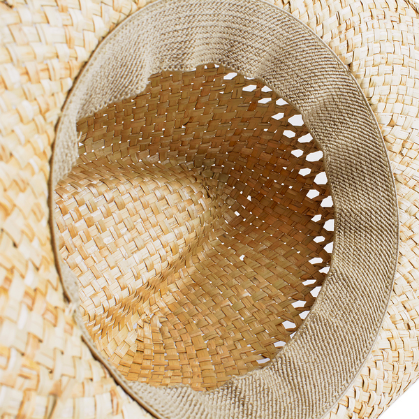 Beechfield cowboy strohoed 57 cm - Naturel - Afbeelding 3