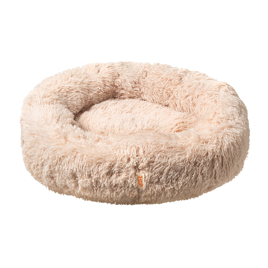 Lizzy & Lola - Fluffy hondenmand Donut 80 cm - Beige