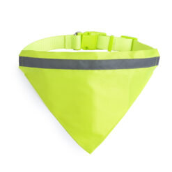Honden riem reflecterend – bandana – halsdoek hond – geel