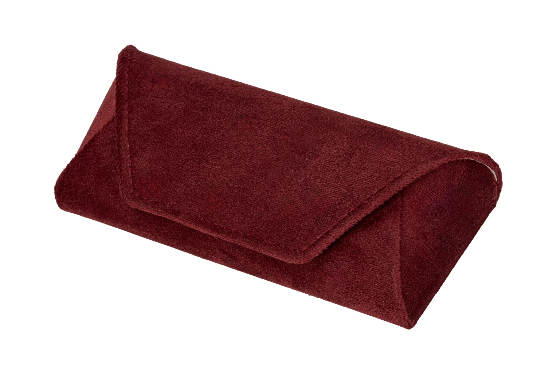 Luxe Brillendoosje – Velours Afwerking – Stevig & Elegant – Bordeauxrood