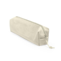 Etui rond – etuis voor school – pennenzak - schoolspullen – voor volwassenen - jongens – meisjes - beige