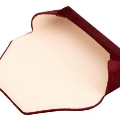 Alternative view of Luxe Brillendoosje – Velours Afwerking – Stevig & Elegant – Bordeauxrood