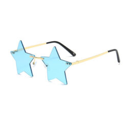 Alternative view of Partybril ster blauw