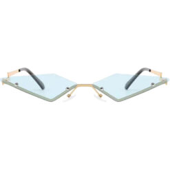 Partybril triangle blauw