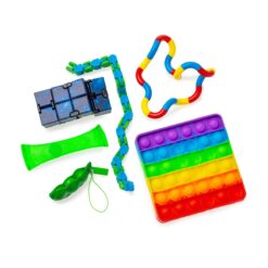 Fidget Toys Set - 6 Populaire Fidgets - Stressverlichting en Speelplezier voor volwassenen en kinderen