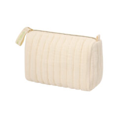 Toilettas / Etui van Gerecycled Katoen – Gewatteerd Design Met Voering – Met Rits