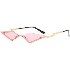 Alternative view of Partybril triangle roze