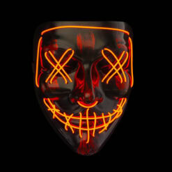 Alternative view of LED Masker Halloween – Purge Stijl – Met Controller – Rood Licht