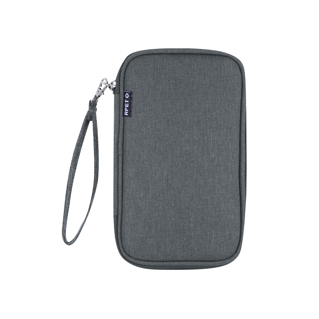 Kabel Organizer – RPET 600D Polyester – Meerdere Vakken & Draagriem – Duurzaam - Zwart - Afbeelding 4