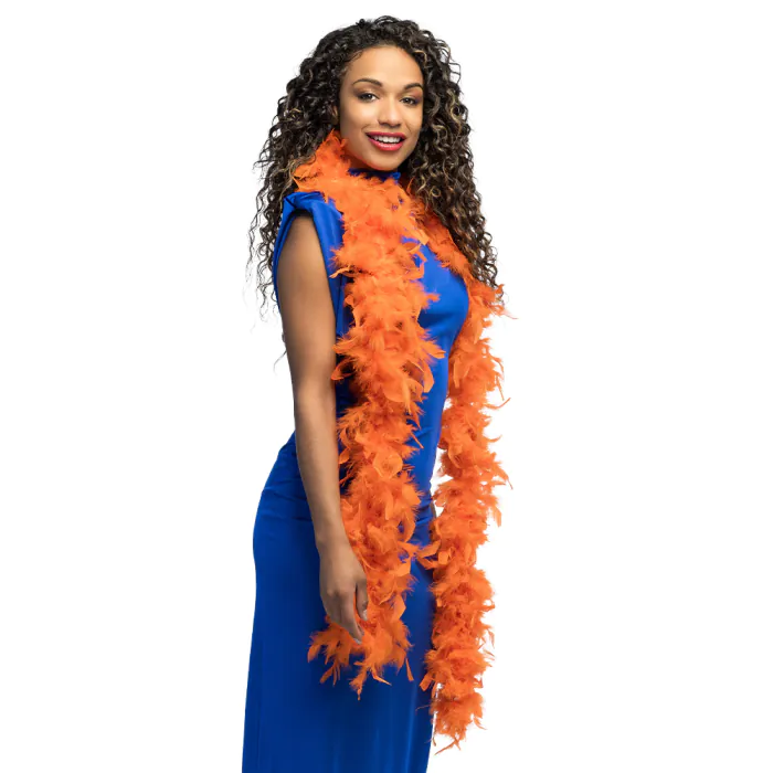 Oranje verenboa - 180 cm - Afbeelding 2