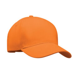 Baseball cap - Verstelbaar met metalen gesp - Katoen oranje