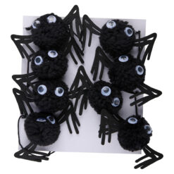 Alternative view of Halloween slinger met hangende spinnen – 120 cm